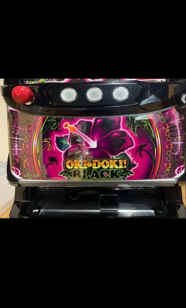 パチスロ実機 沖ドキ!BLACK (新品未使用 メダル不要機ではないです)