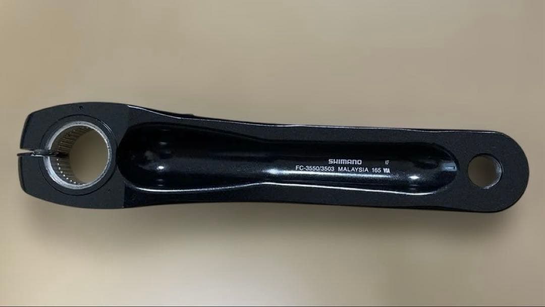 シマノ SORA クランク3速165mm、フロントディレイラー セット