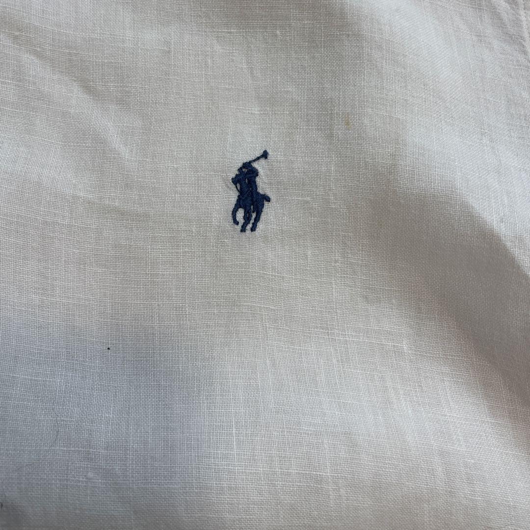 Polo by Ralph Lauren ホワイト リネンシャツ