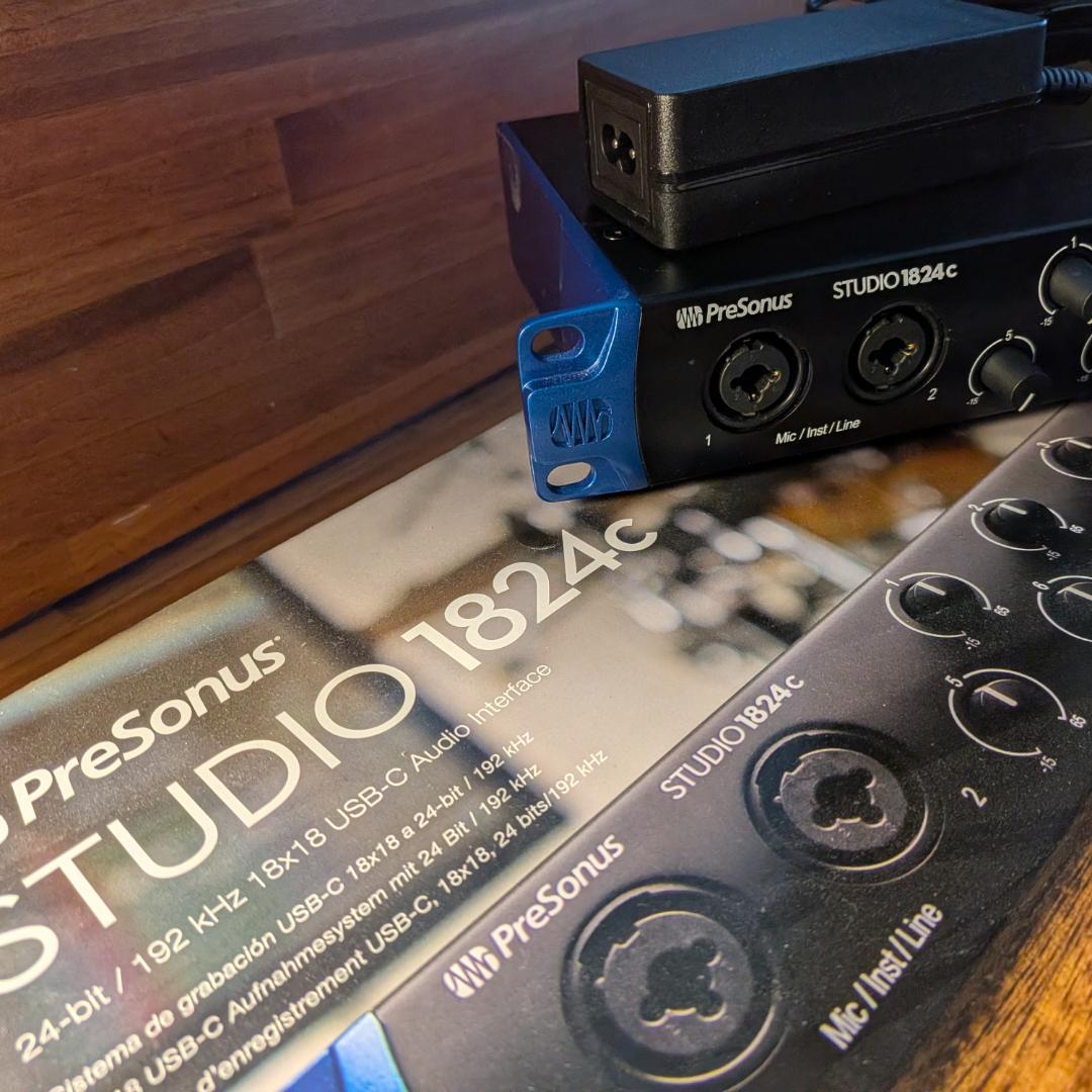 【中古】PreSonus STUDIO 1824C オーディオインターフェース