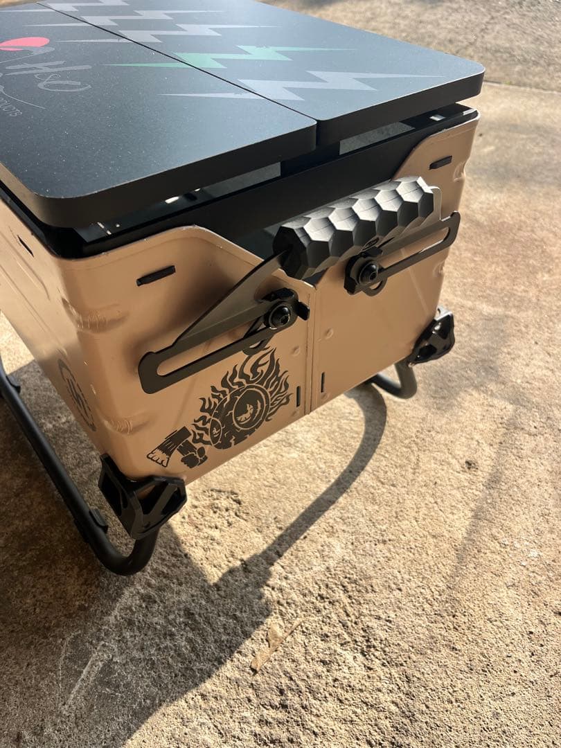 スノーピークシェルフコンテナ25カスタム h&o