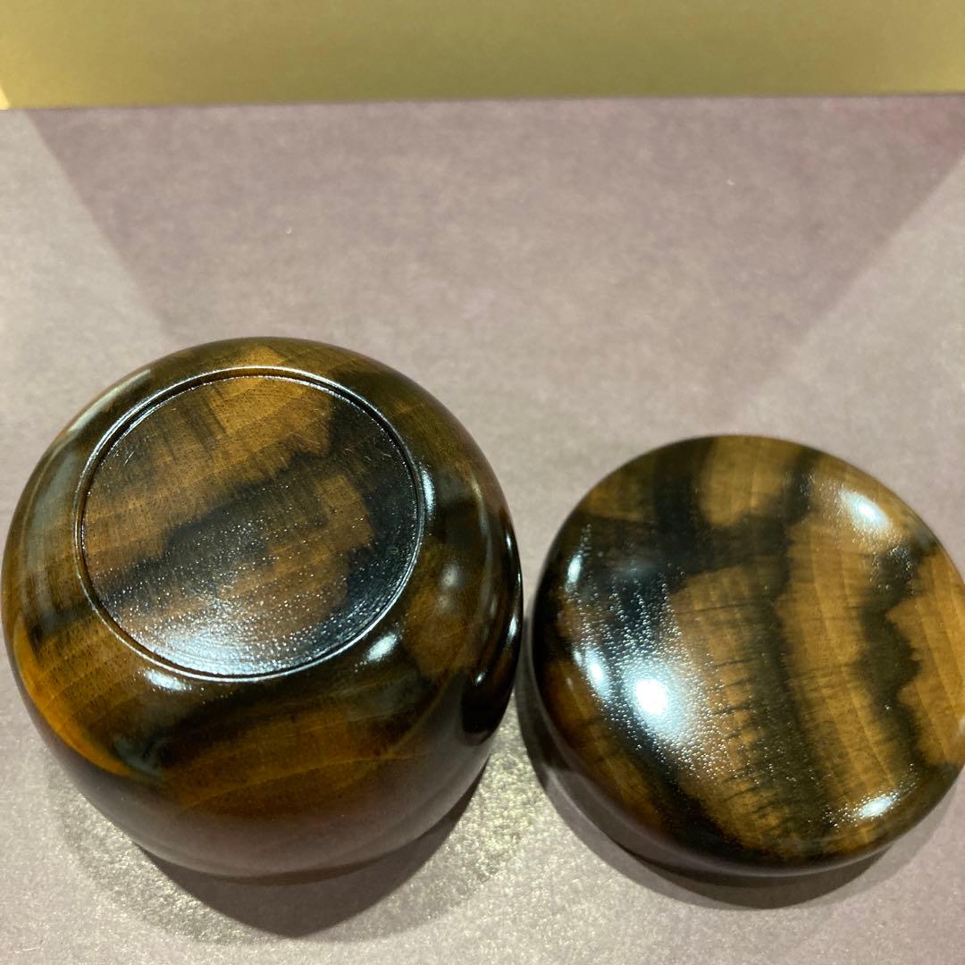 最終価格　おかや木芸　黒柿　中棗