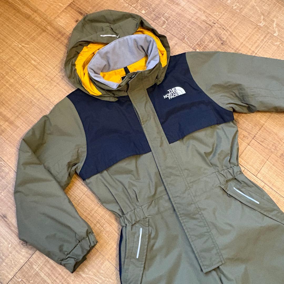 【美品】ノースフェイス キッズ スノーウェア　スキーウェア 120