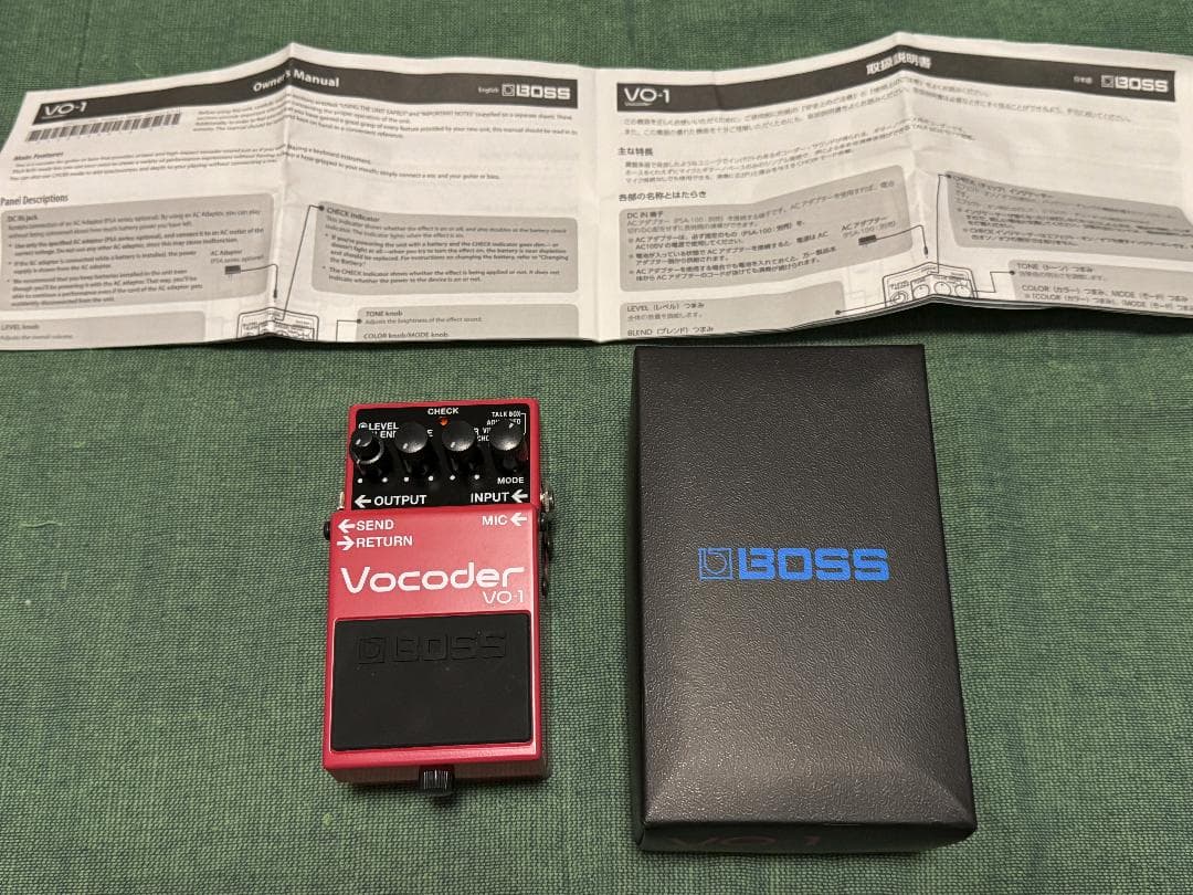 【ほぼ新品】BOSS Vocoder VO-1