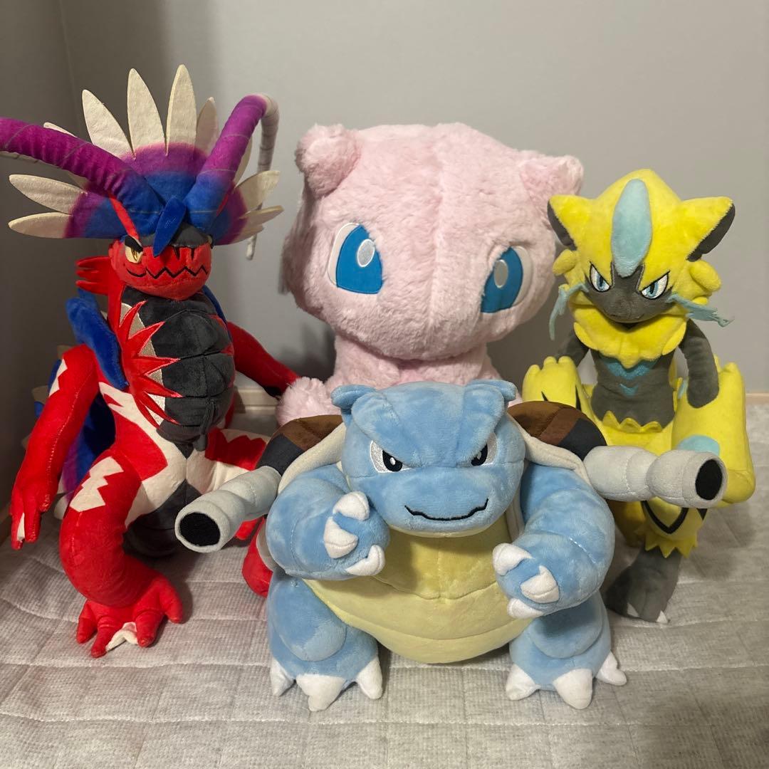 ポケモンセンター　ぬいぐるみ　5体　まとめ売り