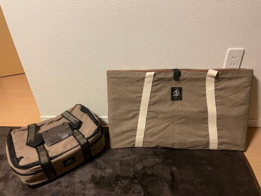 ハレテーブル　アイアンプレート２枚　収納付き