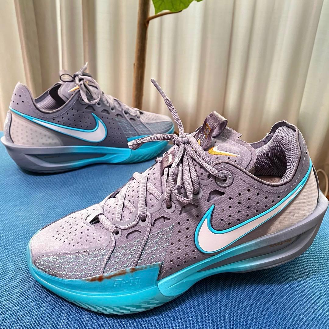 AIR ZOOM GT CUT 3 エアズームGTカット3 グレー ブルー 25