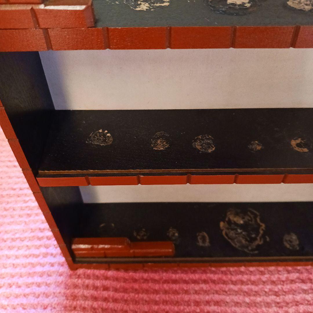 Disney まんがこけし 昭和レトロ 収納ケース ハウス ヴィンテージ 工芸品