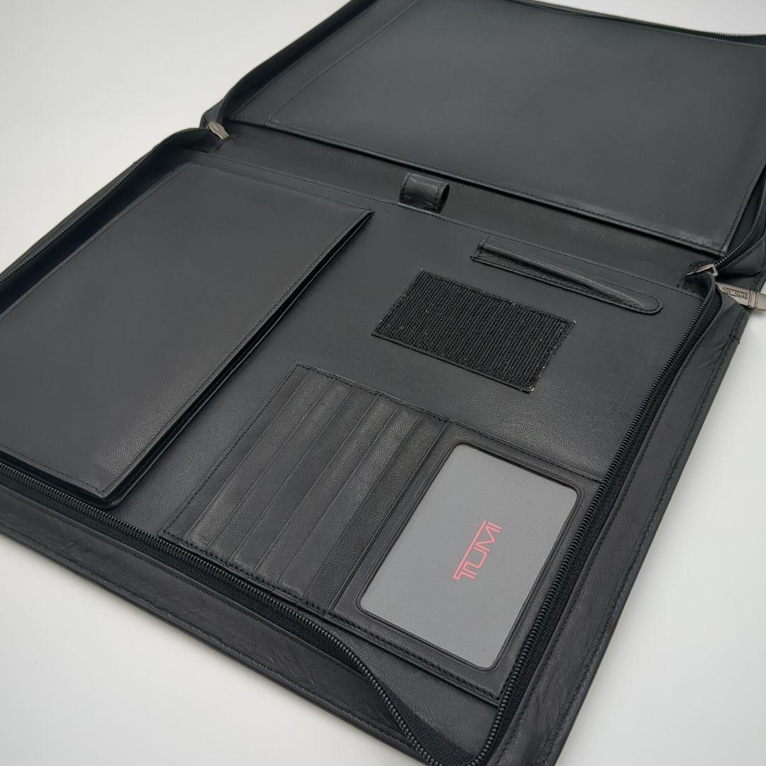 TUMI オールレザー ポートフォリオ クラッチバッグ ビジネスバッグ
