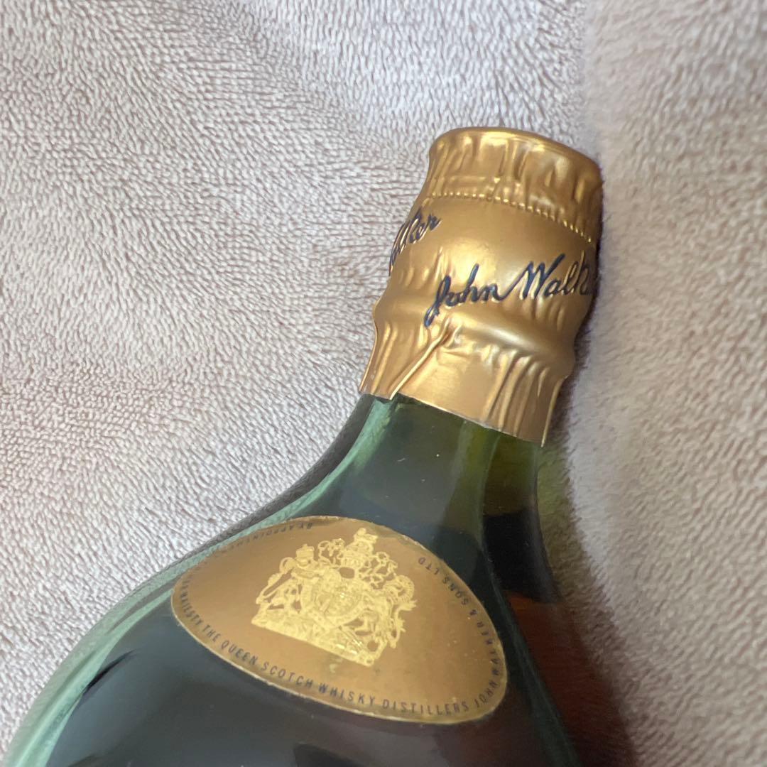 Johnnie Walker Blue Label スコッチウイスキー　角瓶付き