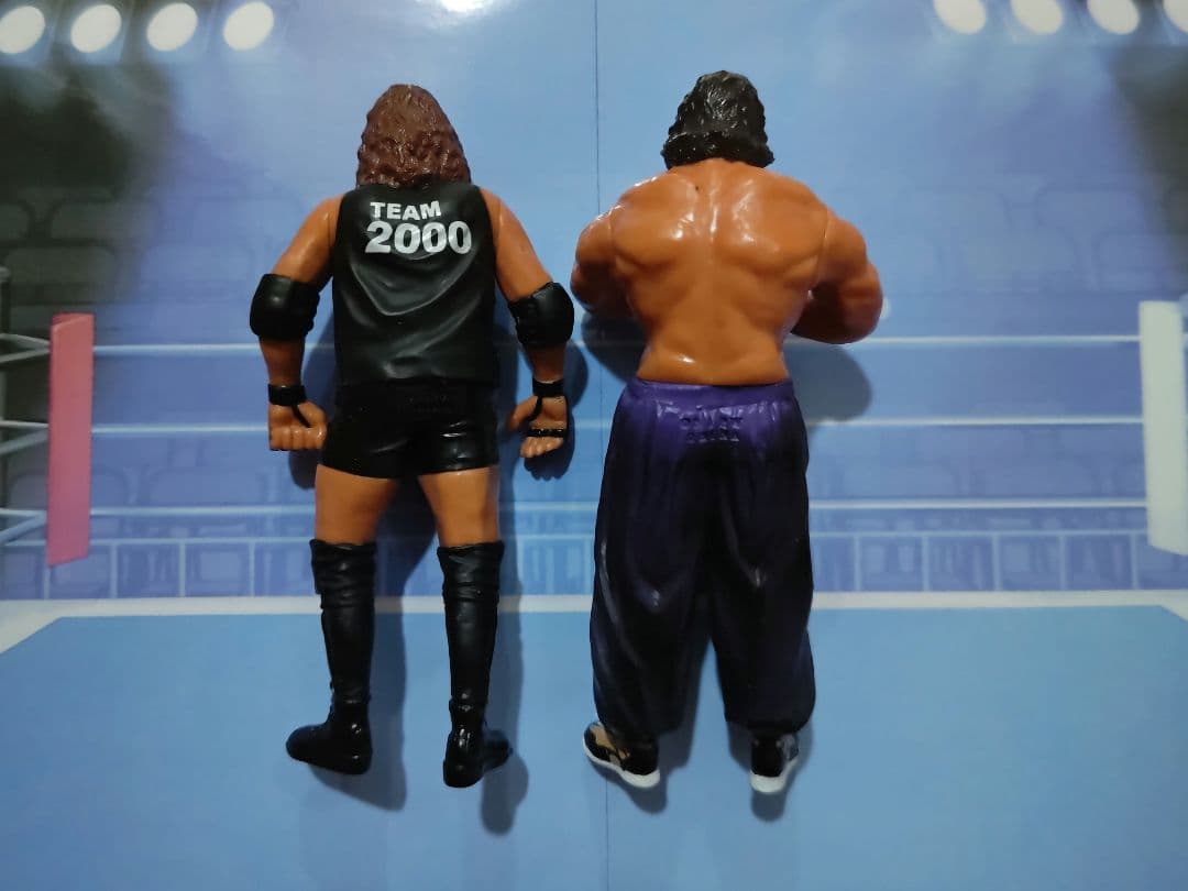 ジャイアントシルバ＆ジャイアントシン　プロレスフィギュア