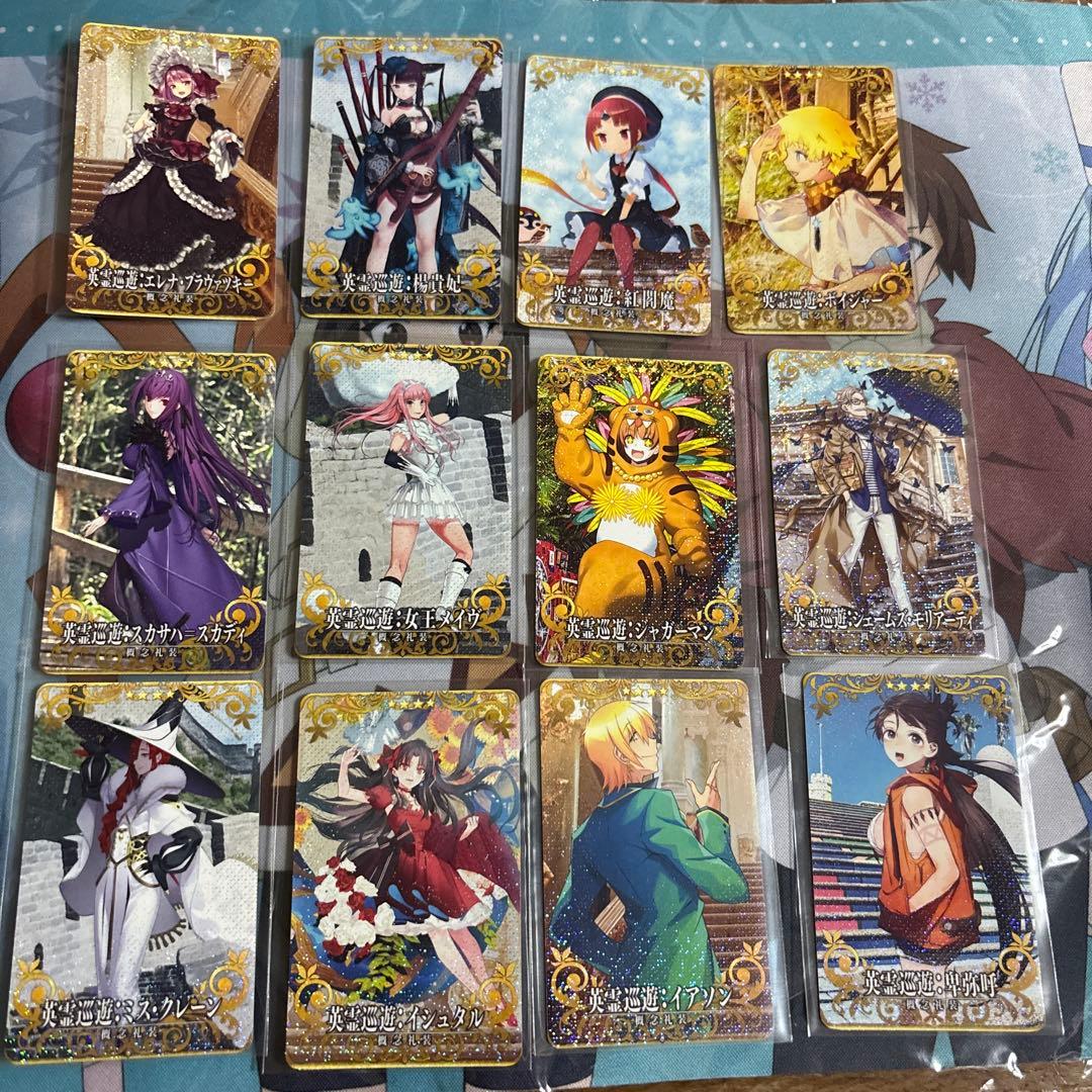 FGOアーケード 英霊巡遊　コンプリート　36枚　フェイタル