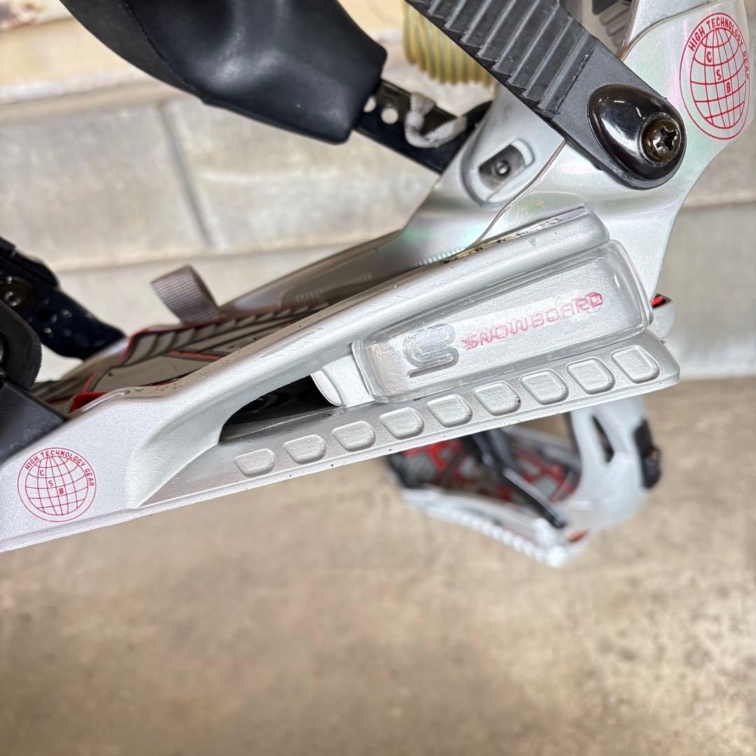 CSB スノーボード ビンディング ユニバーサル2WAYシステム M シルバー