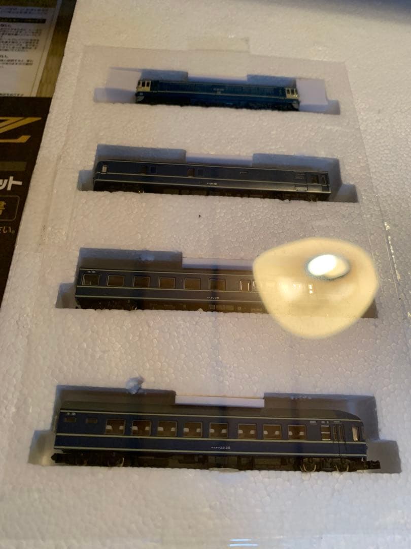 PROZ Zゲージ ブルートレイン4両&レールセット