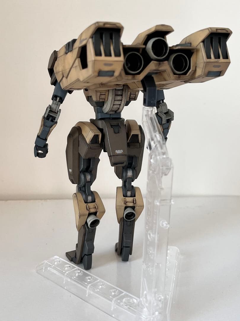 hg ガンプラ　鉄血のオルフェンズ 百里　全塗装　パステルシャドウ　完成品