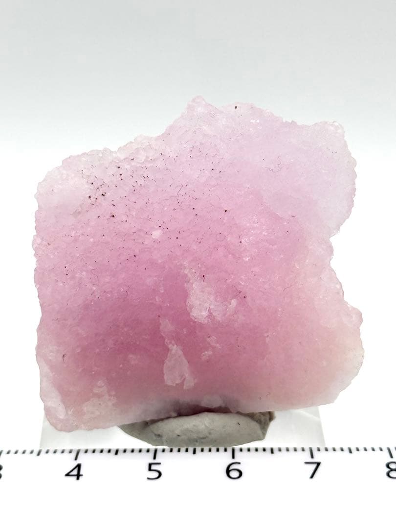 ピンク　アラゴナイト　原石　鉱物　標本　天然石　石　霞　石　アフガニスタン産