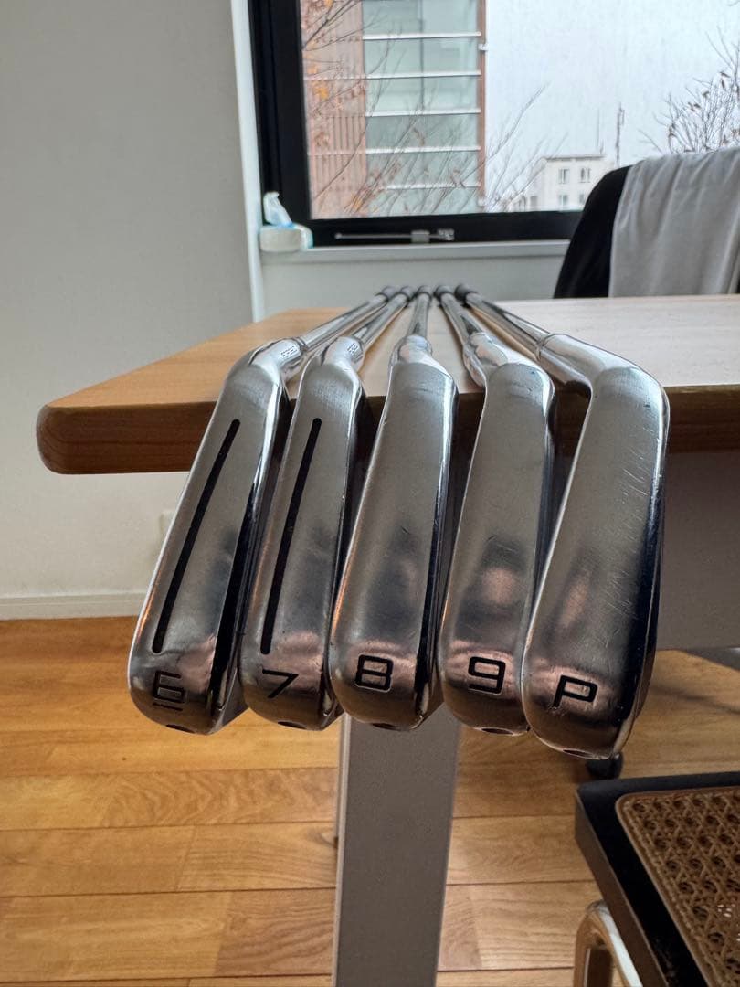 テーラーメイド P770 スチールファイバー i80 6-PW