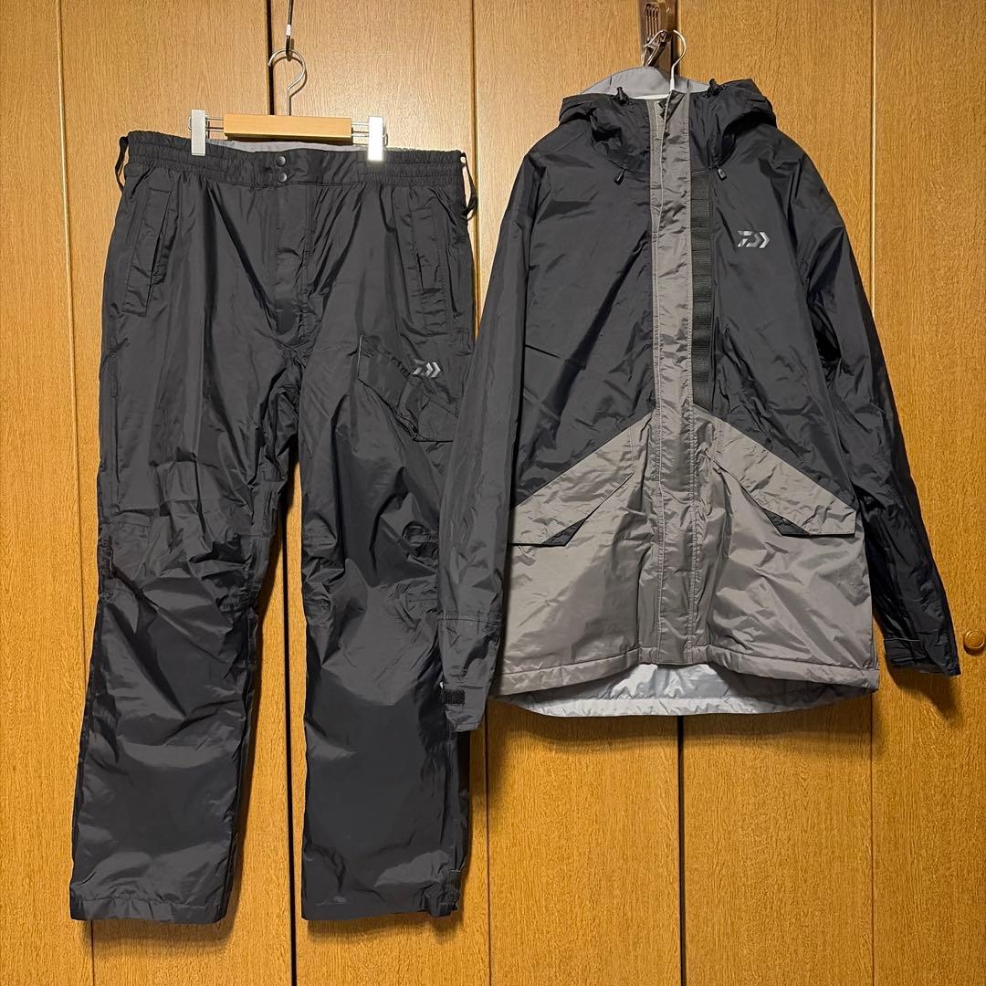 ダイワ DW-3521 (ブラック) レインマックス(R)フィッシングウェア上下
