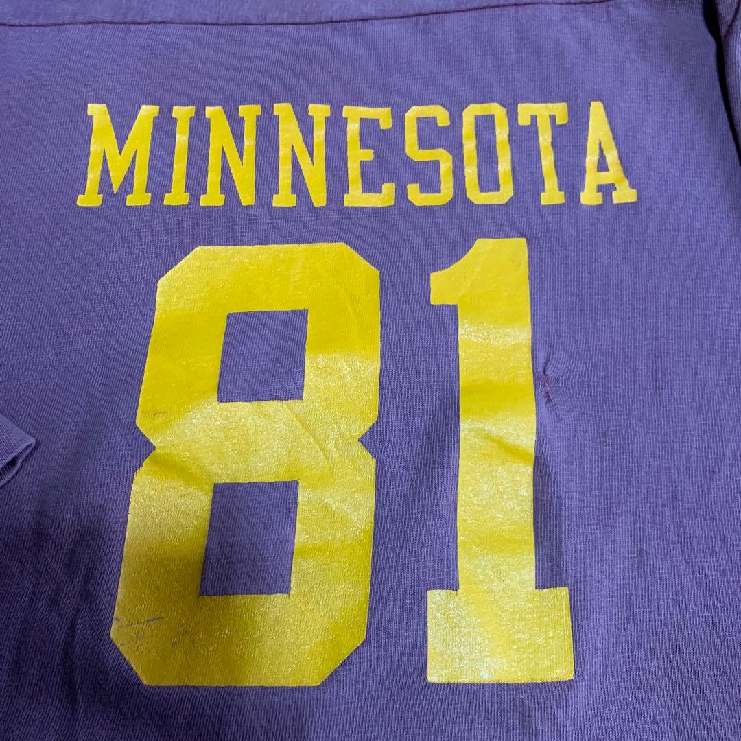 70s 80s champion フットボール　MINNESOTA XL