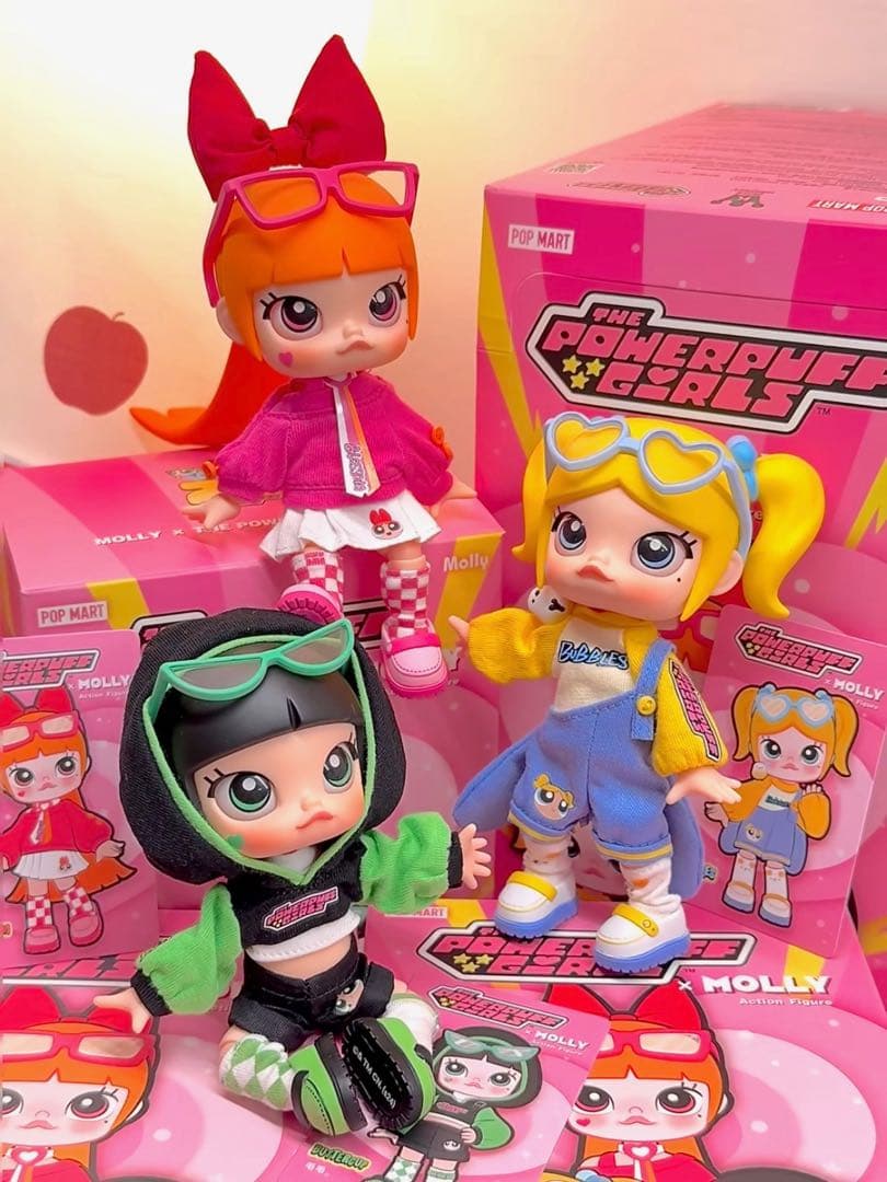 【未開封】POPMART Molly × The Powerpuff Girls