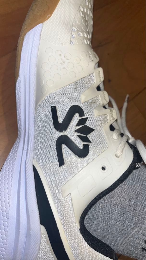 Salming KODIA ホワイト/ブラック バレーボールシューズ