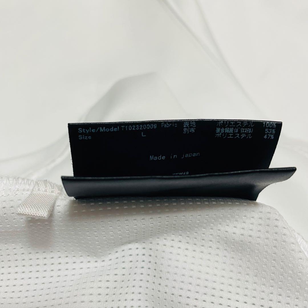 TFW49 モックネック　長袖　ホワイト　L junhashimoto ゴルフ