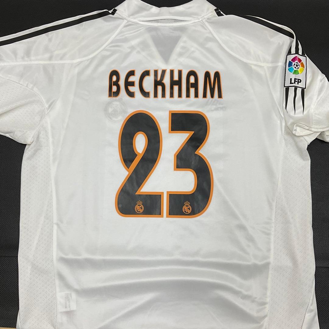 【未使用品】04-05 レアルマドリード　ユニフォーム　BECKHAM 23