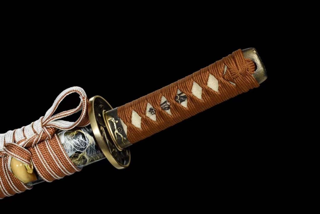 【メノウ】 武具　刀装具　日本刀　模造刀 居合刀  肋差   短刀