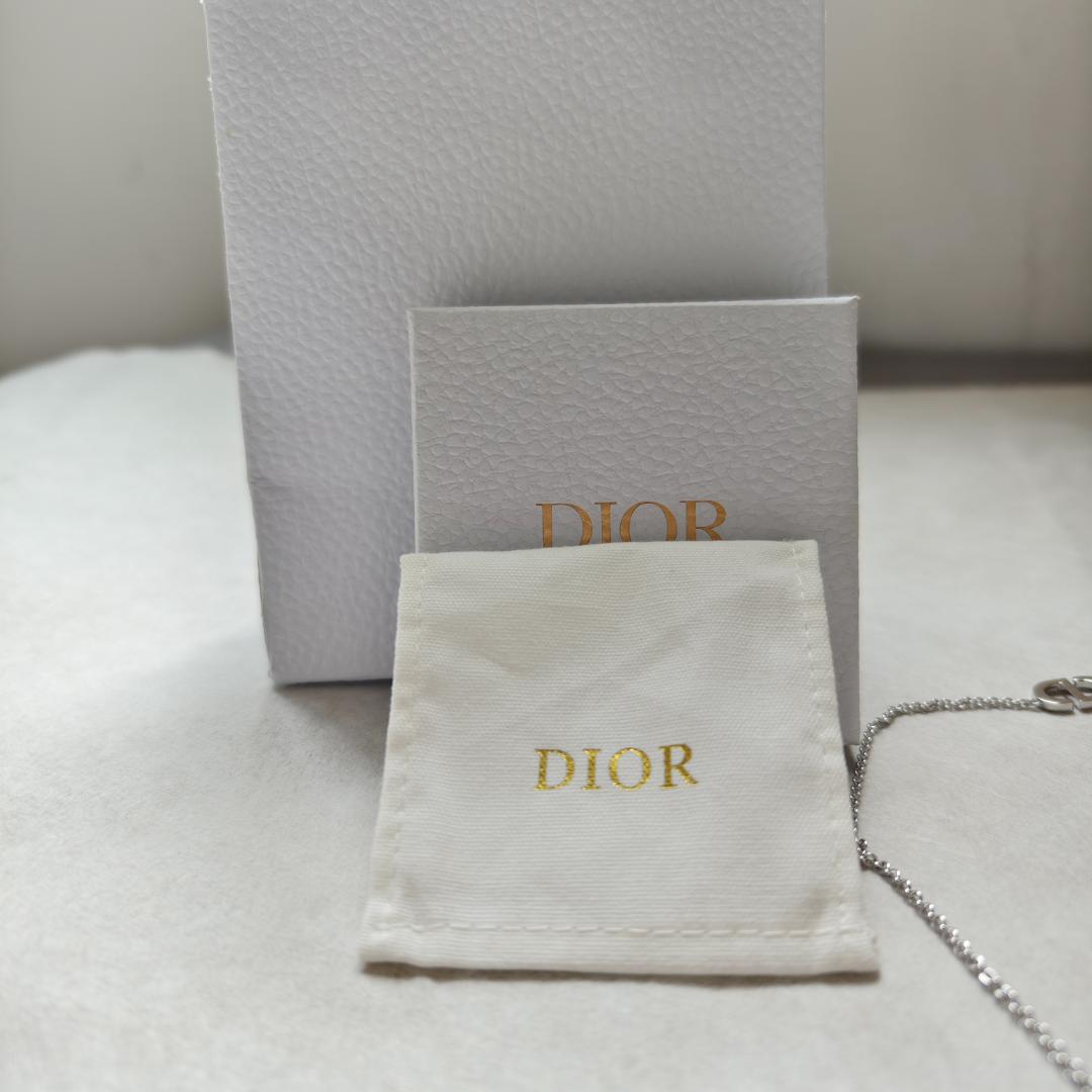 美品！Dior CD シルバー ネックレス