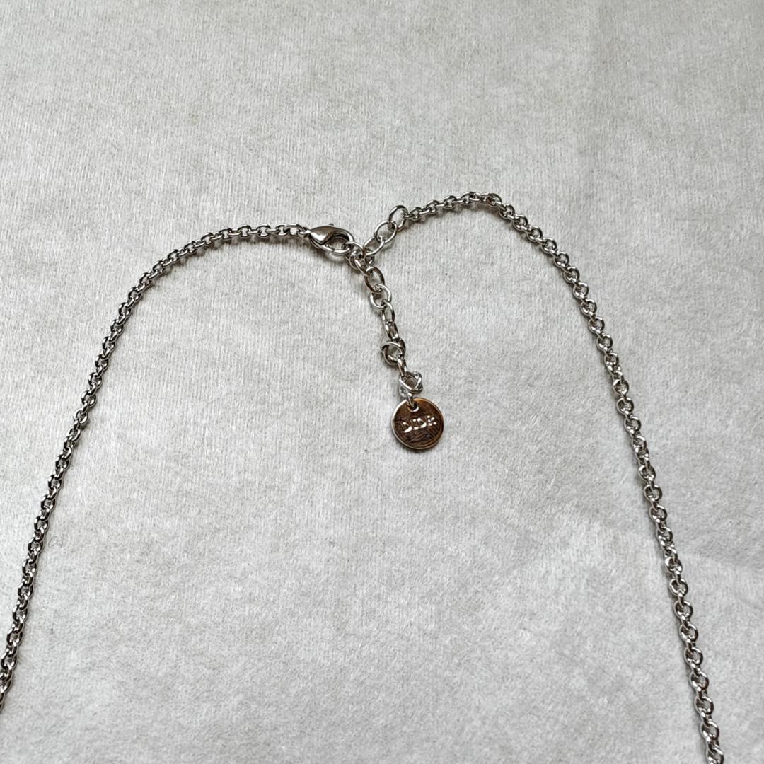 美品！Dior CD シルバー ネックレス