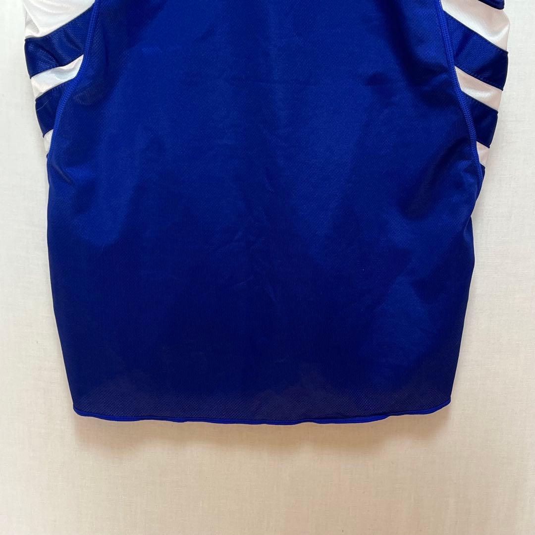 90s 【adidas】 デサント製 陸上 ランニング セットアップ 上下