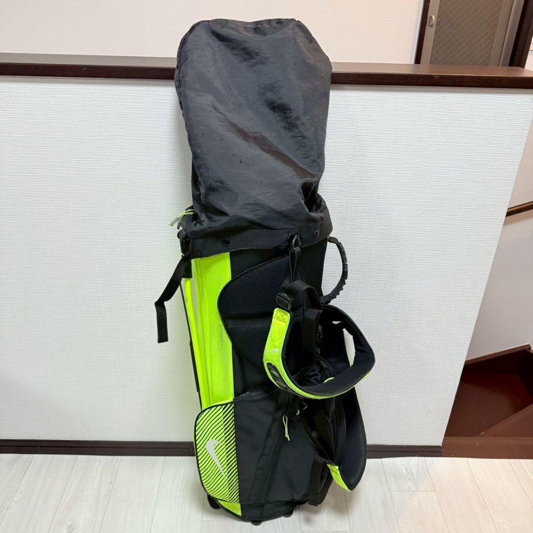 廃盤 希少 NIKE AIR SPORT キャディバッグ スタンド式 黄色 黒色