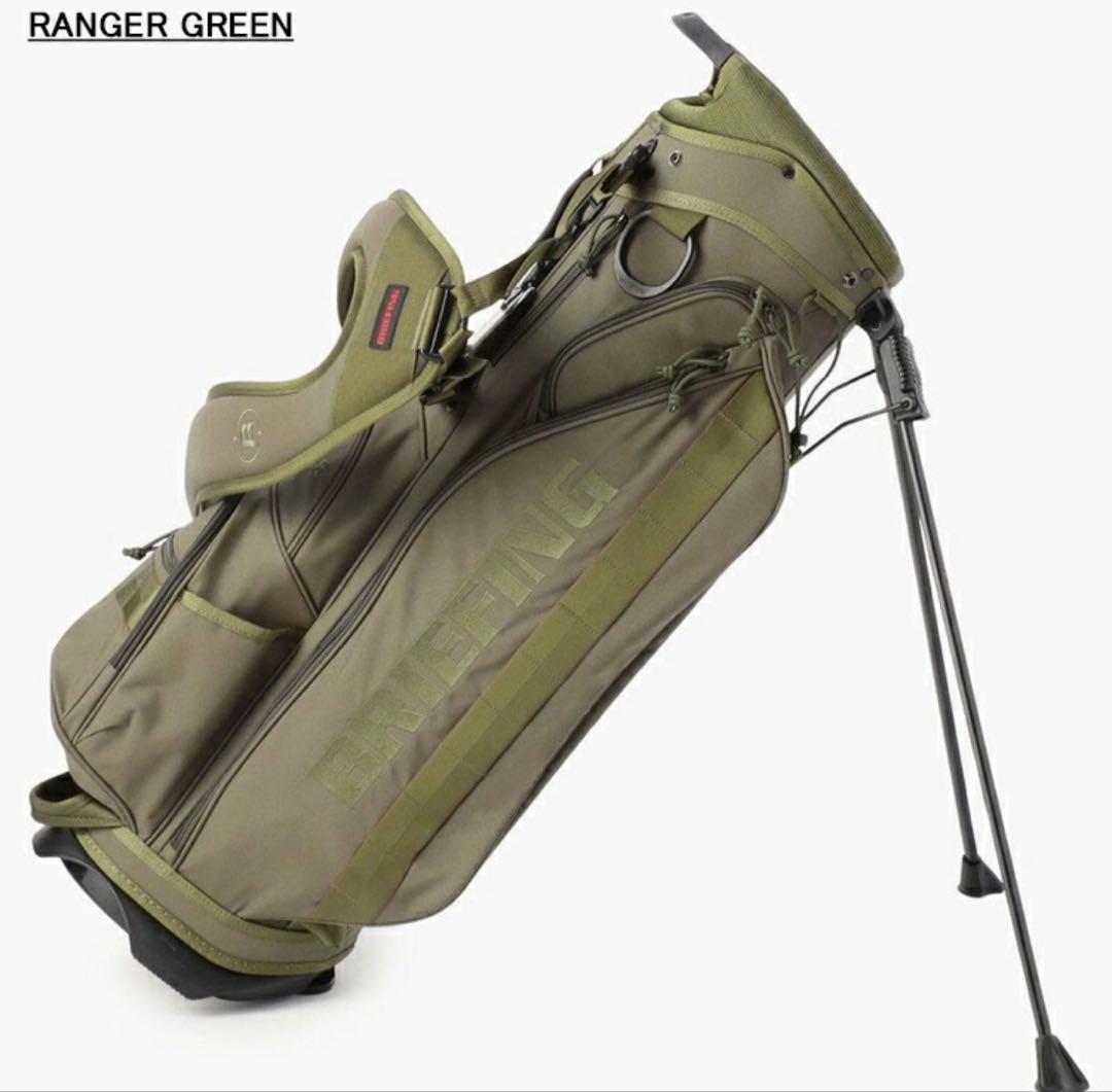 ブリーフィング ゴルフ キャディバッグ BRG253D03 レンジャーグリーン