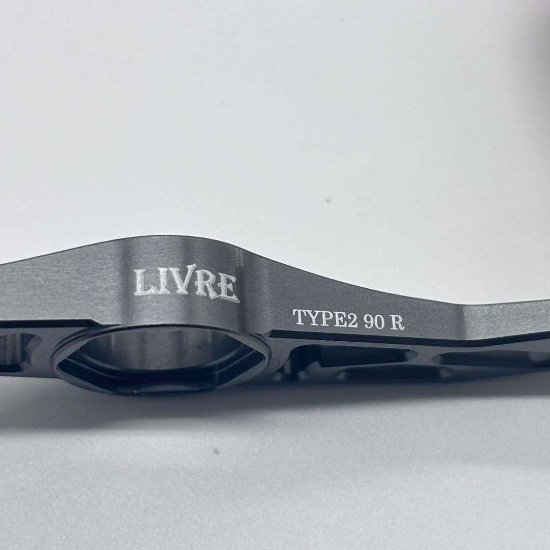 【極美品】LIVRE TYPE2 90 R ダブルハンドル リール リブレ