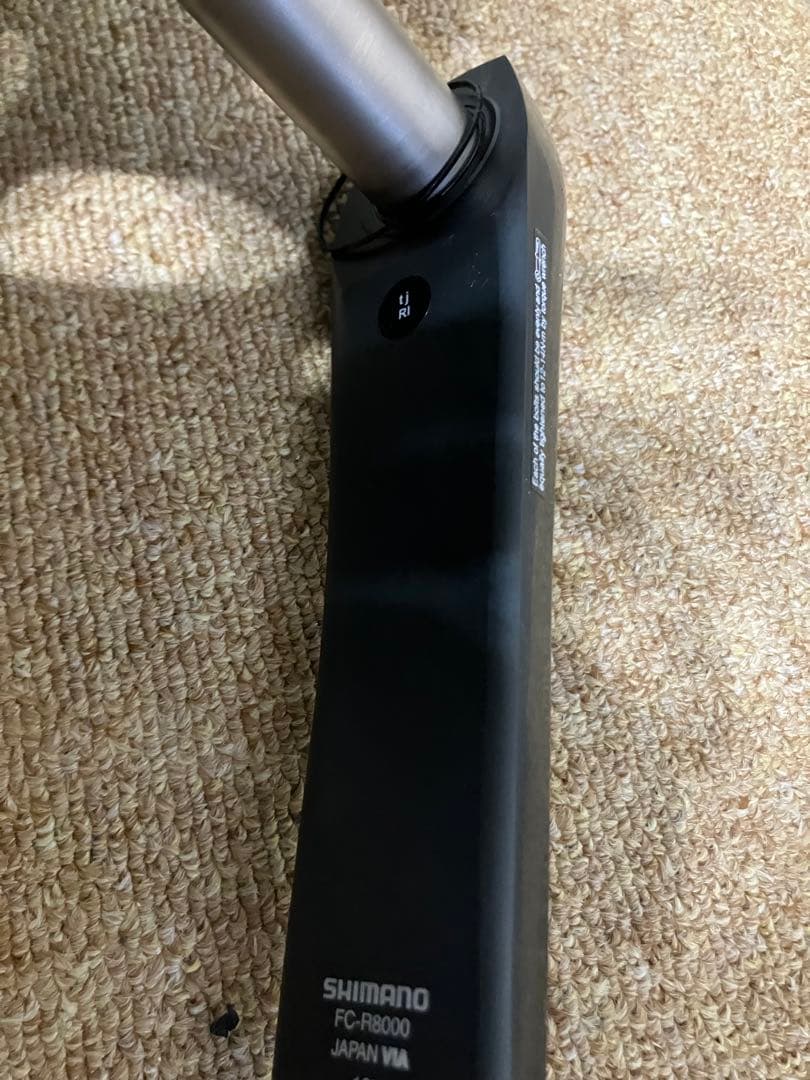 SHIMANO ULTEGRA 165mm クランク　 50-34T r8000