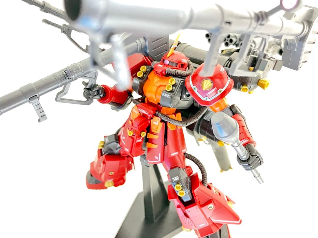 【完成作品】HG 高機動型ザクサイコ•ザクアニメカラー版　サンダーボルト