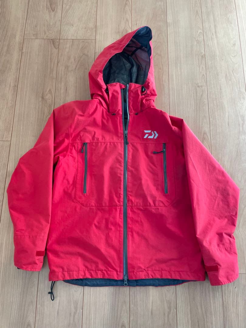 DAIWA GORE-TEX レインウェア DR-1906 M 赤
