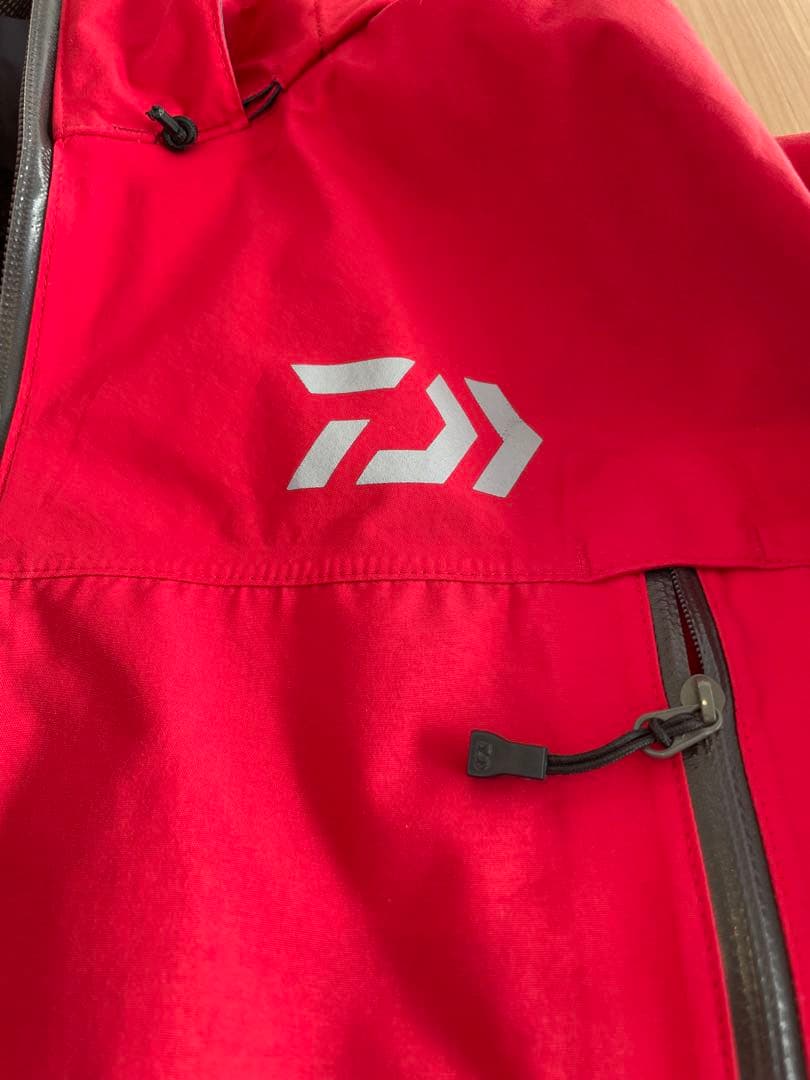 DAIWA GORE-TEX レインウェア DR-1906 M 赤