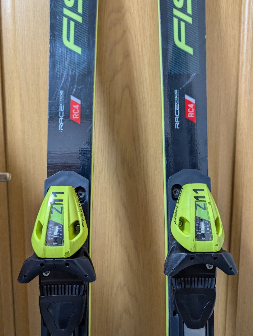 使用少 FISCHER フィッシャー ジュニアGS用158cm＋ Z11