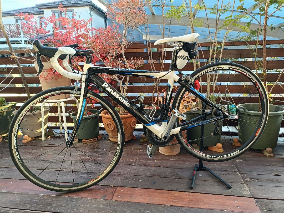 超貴重パナソニック フルカーボンロード カンパニョーロZONDA アルテグラ