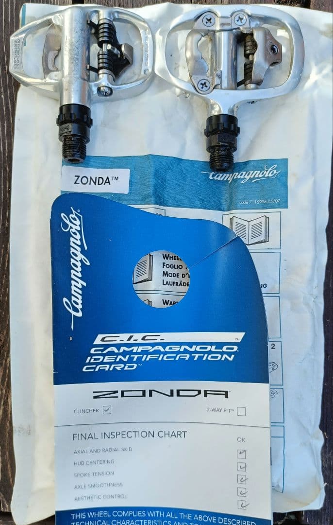 超貴重パナソニック フルカーボンロード カンパニョーロZONDA アルテグラ