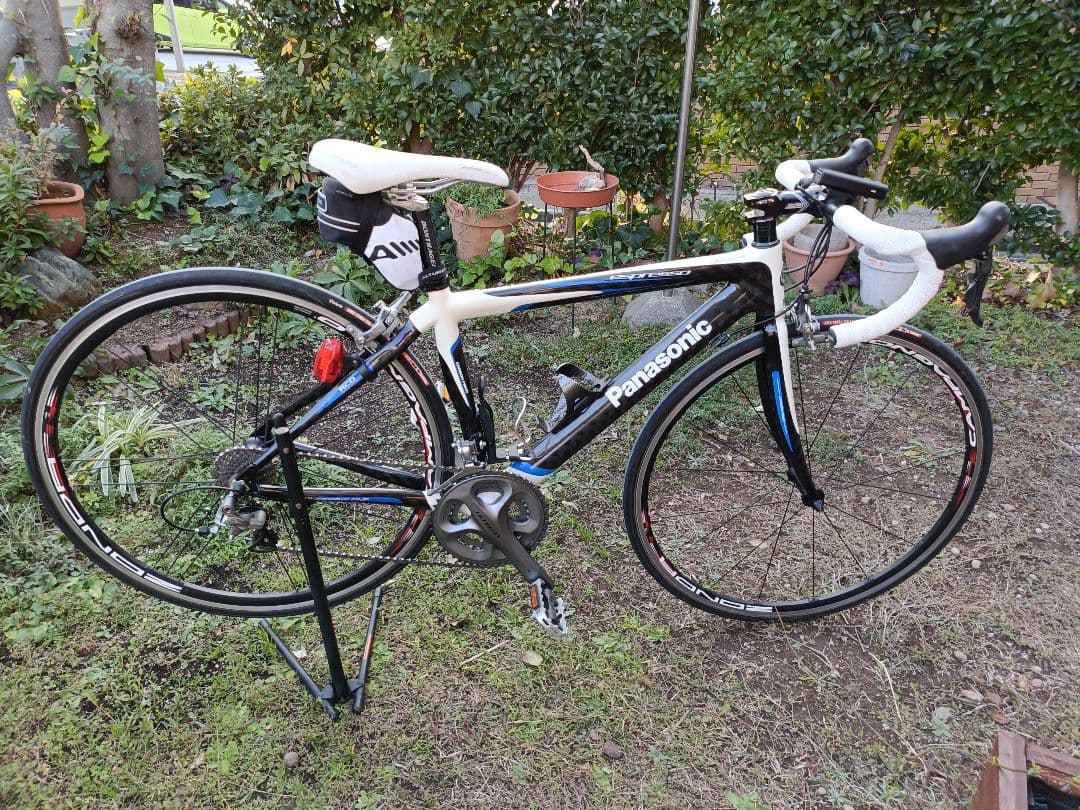 超貴重パナソニック フルカーボンロード カンパニョーロZONDA アルテグラ