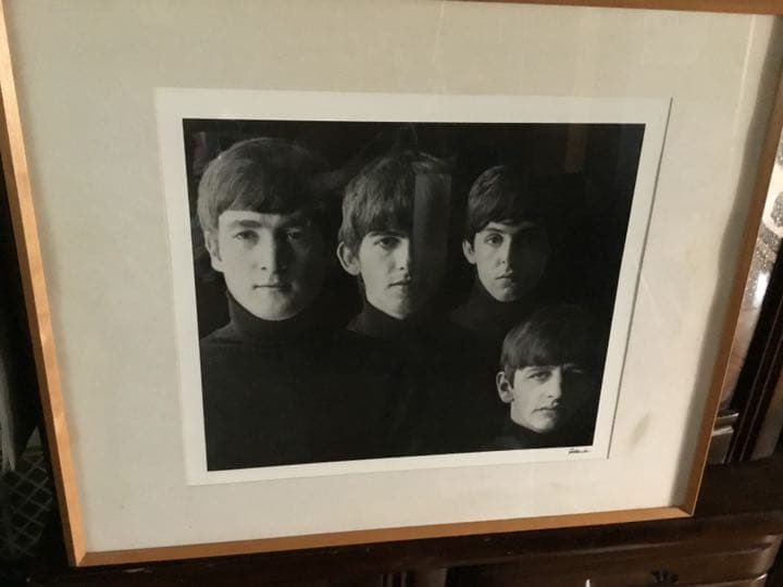 ロバートフリーマン　オリジナル フォトグラフ with the Beatles