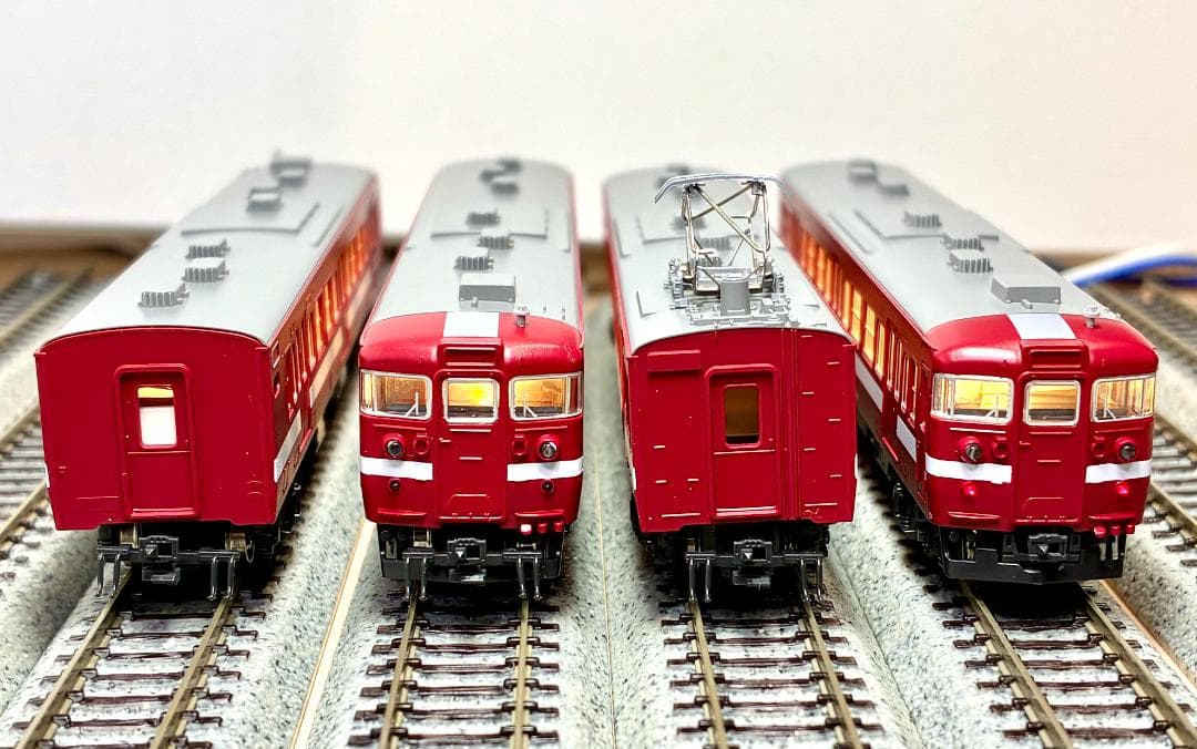 ★復刻 特別企画 希少モデル！★115系 身延線色 4両セット＊室内灯装備編成＊
