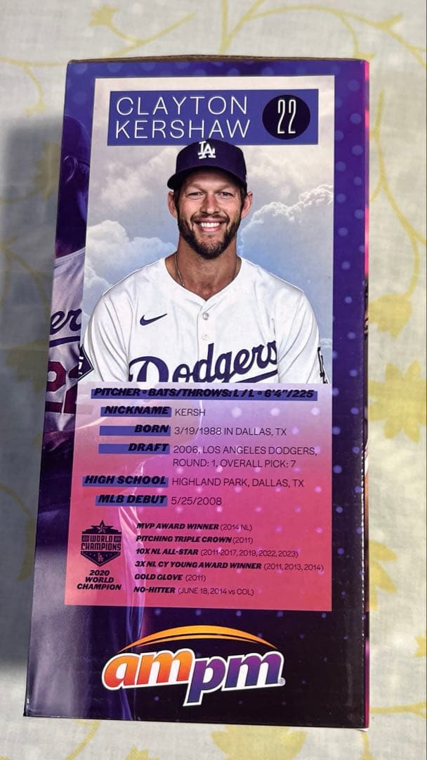 Clayton Kershaw　ボブルヘッド