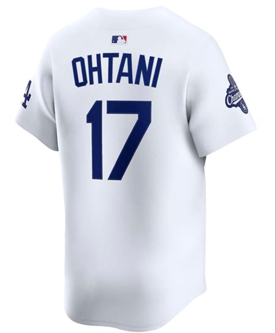 大谷翔平 ドジャースユニフォーム リミテッドジャージ 2025WS優勝パッチ付