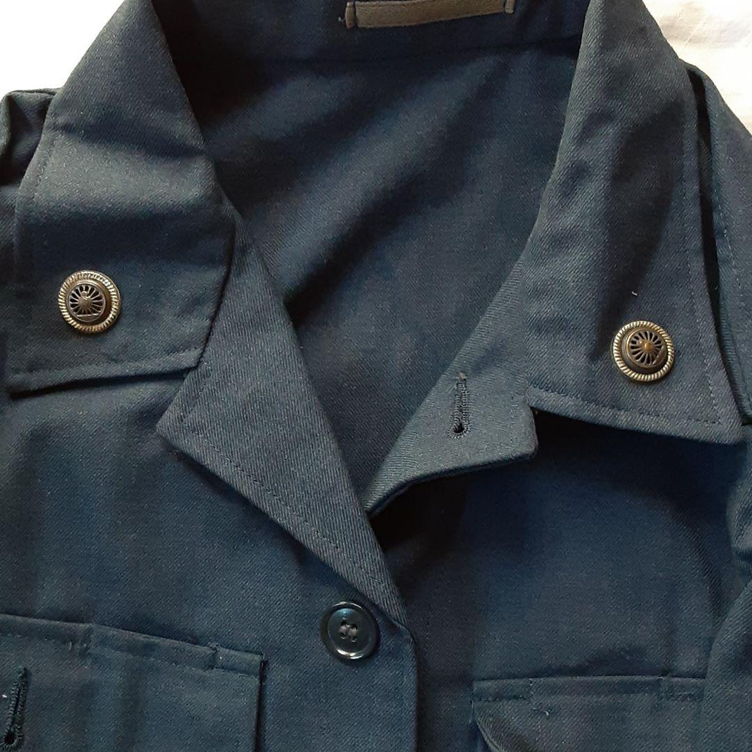 国鉄　JNR 制服　上下　細２号形　国鉄腕章付き