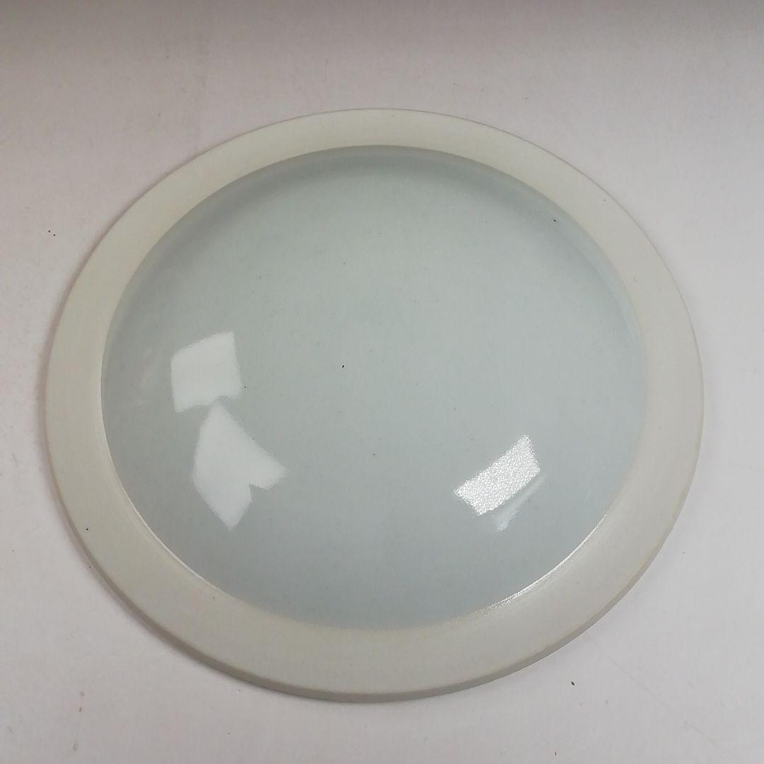 Ｗ１１６　水指　『染付　金襴手捻梅』『平安　景雲 造』『塗替蓋付』　共箱　茶道具