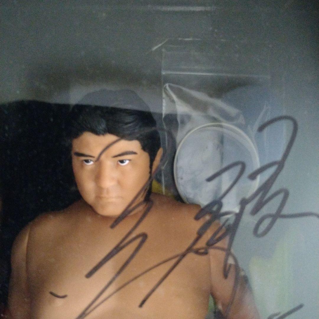 破壊王　橋本真也　直筆サイン入りフィギュア