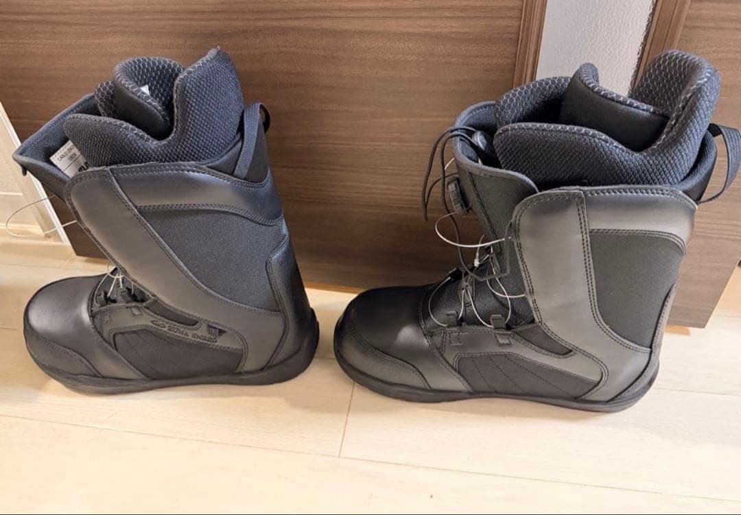 【美品】ZUMA スノーボードブーツ ブラック 28.0cm｜2回使用のみ